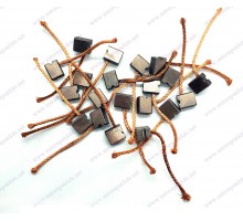 Copper-graphite brushes 9.5-8-5.2 mm (20 PCS)