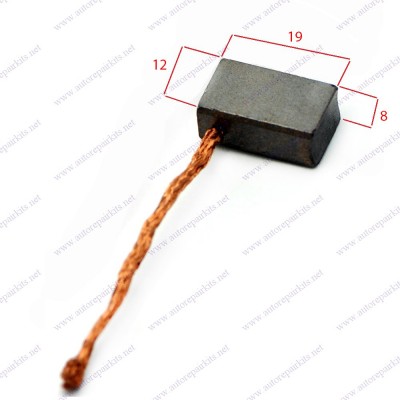 Copper-graphite brushes 8-12-19 mm (4 PCS)