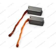 Copper-graphite brushes 8-8-19 mm (back wire) (4 PCS)