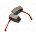 Copper-graphite brushes 8-10-23 mm, arc (4 PCS)