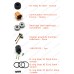 Haldex AOC Pump Generation 1, 2, 3 Repair Kit (bearings + brushes + commutator + oil seal)